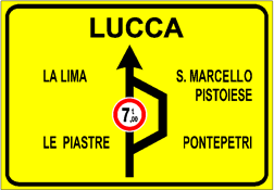 Il segnale raffigurato fa parte dei segnali temporanei per cantieri di lavoro sulla strada